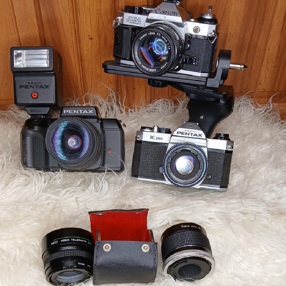 Canon and Pentax Digital Cameras(3) Set -